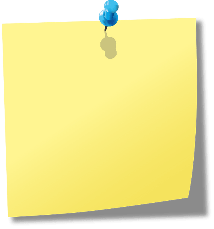 Post It Free Vector Clipart Images On Creazilla Com