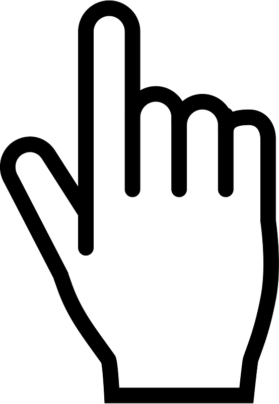 The mouse cursor