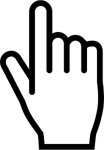 The mouse cursor