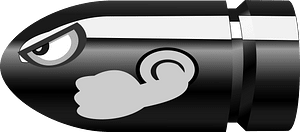 Cartoon bullet