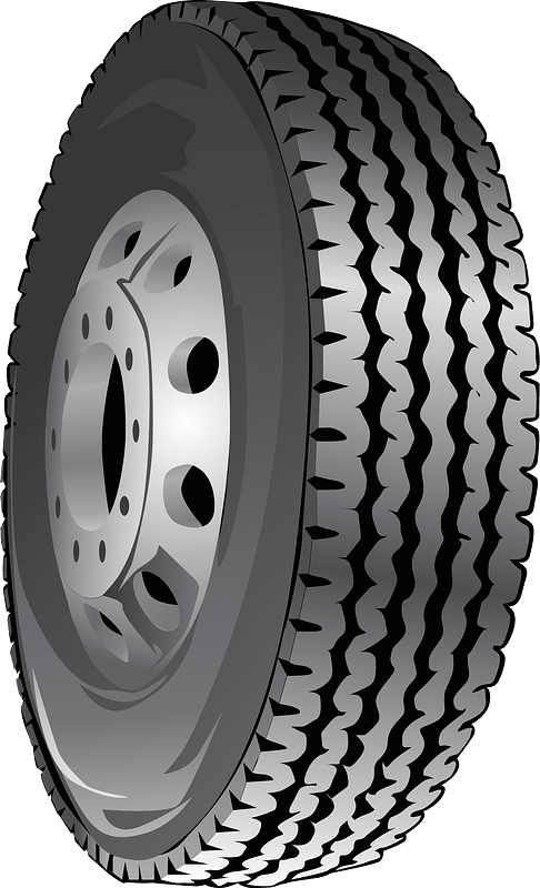 Truck tires and wheels