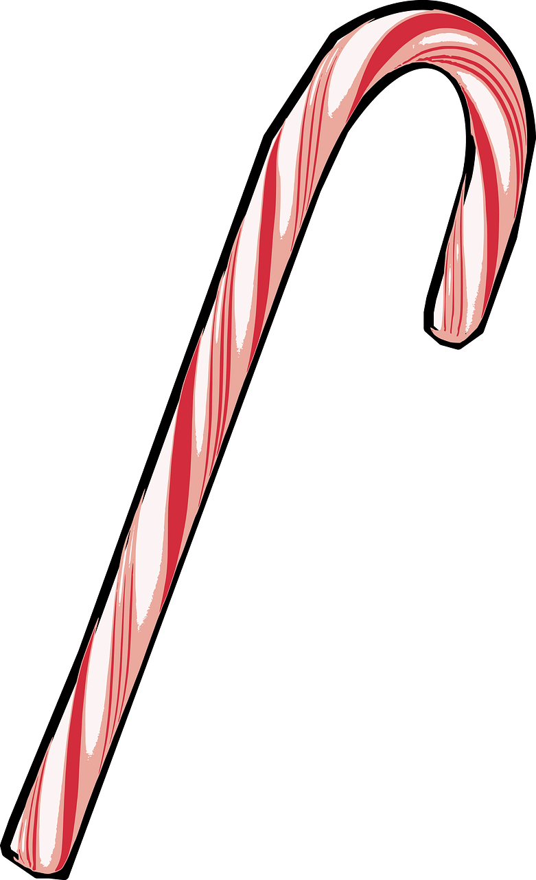Red and White Candy Cane