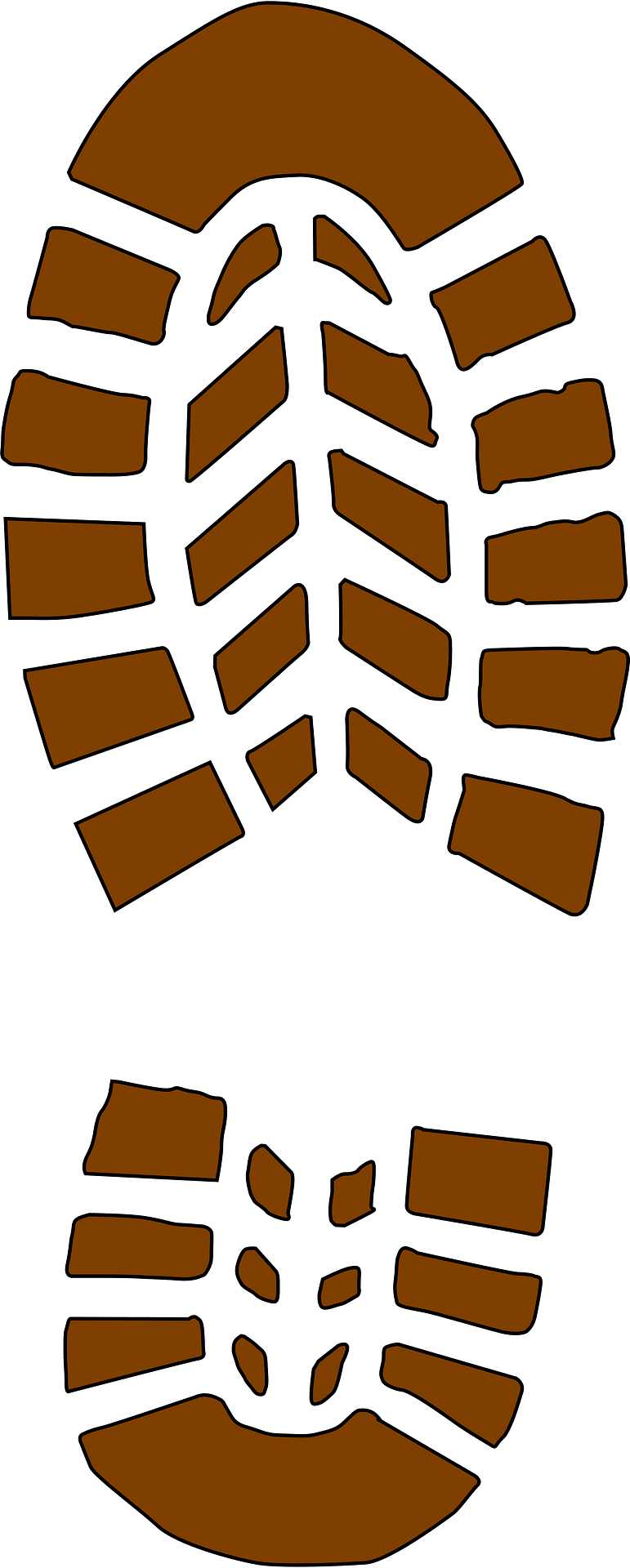 Footprint - Free vector clipart images on creazilla.com