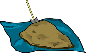 Pile of dirt