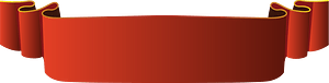 Red ribbon banner
