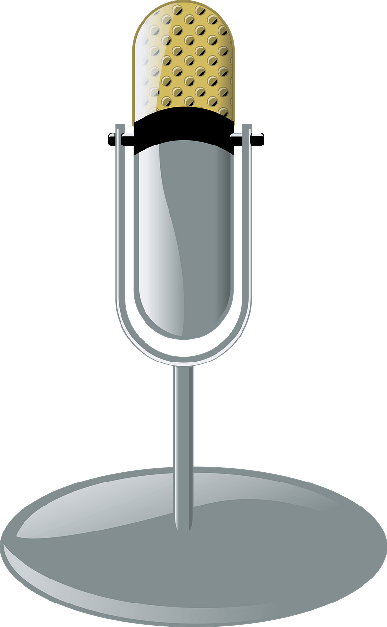 Old Swivel Microphone 