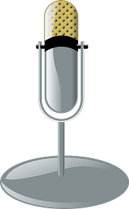 Old Swivel Microphone 