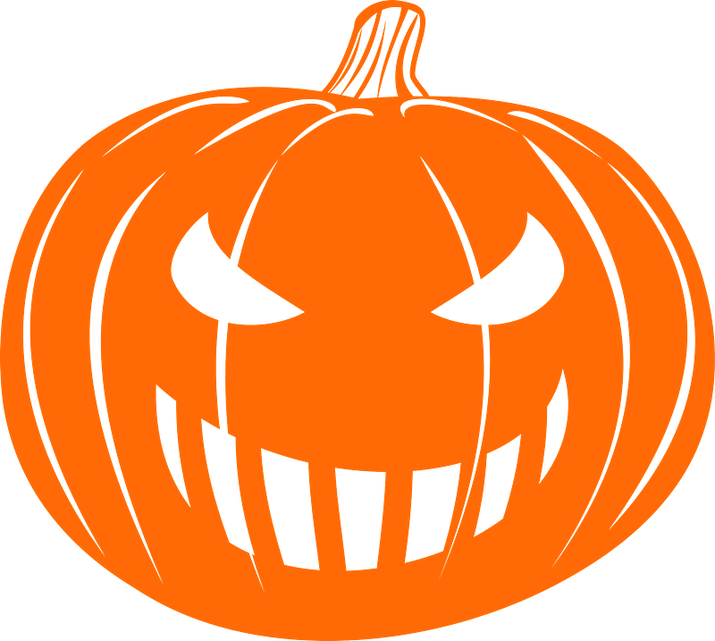 Grinning Jack-O'-Lantern