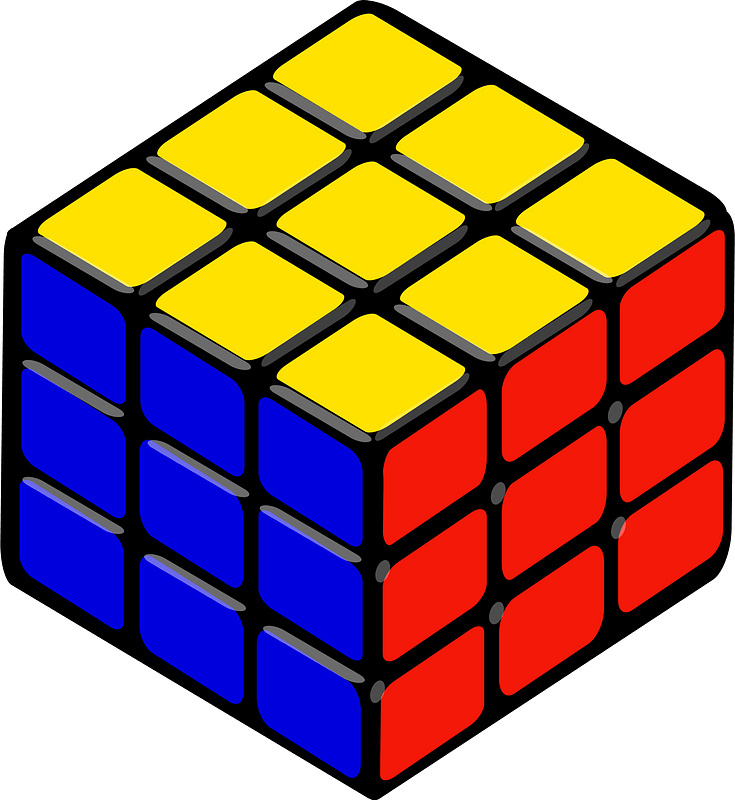 Solved Rubik's Cube