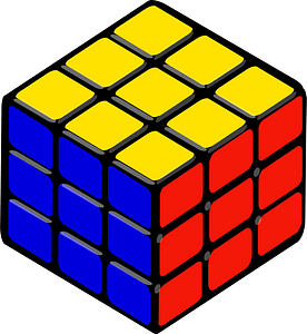 Solved Rubik's Cube