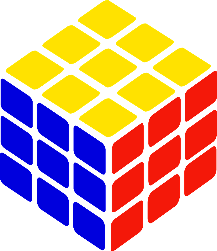 Solved Rubik's Cube