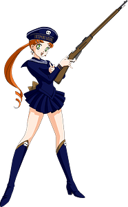 Female Navy Soldier
