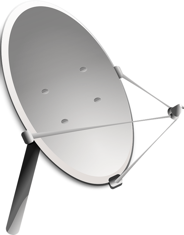 Satellite Dish with Antenna