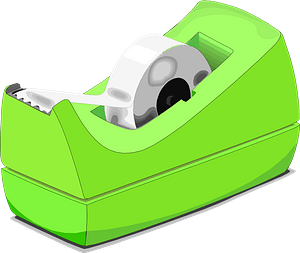 Green Tape Dispenser