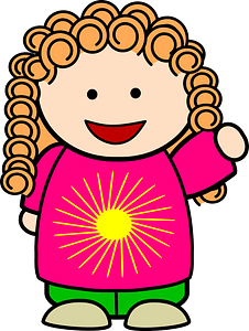Smiling Red Haired Girl