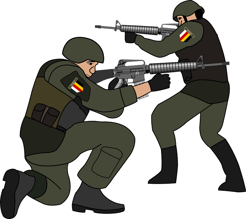 Soldiers in Action