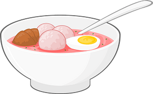 Soup in a bowl 