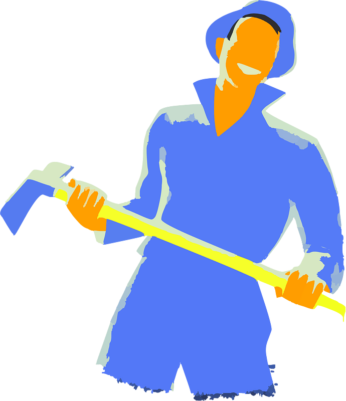 Person with Axe
