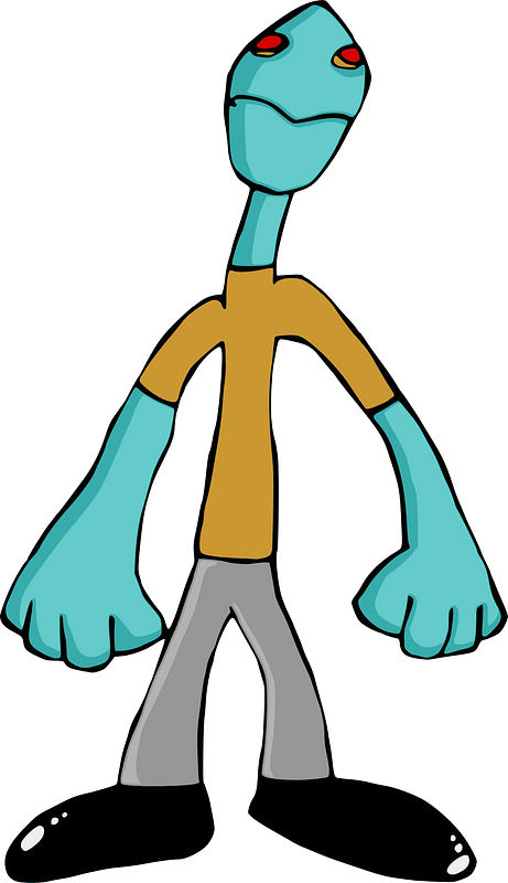 Cartoon man