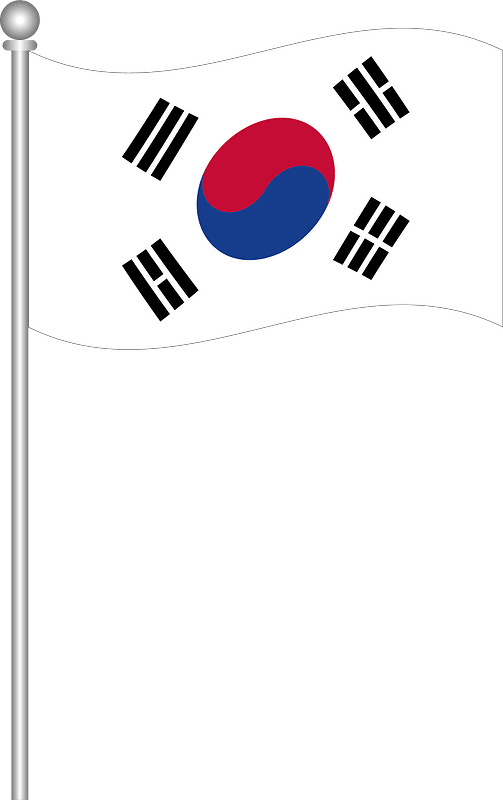 Flag of south korea