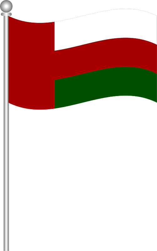 Flag of oman