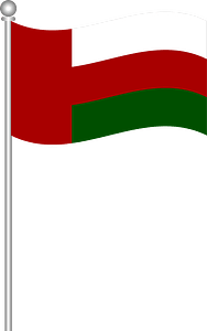 Flag of oman