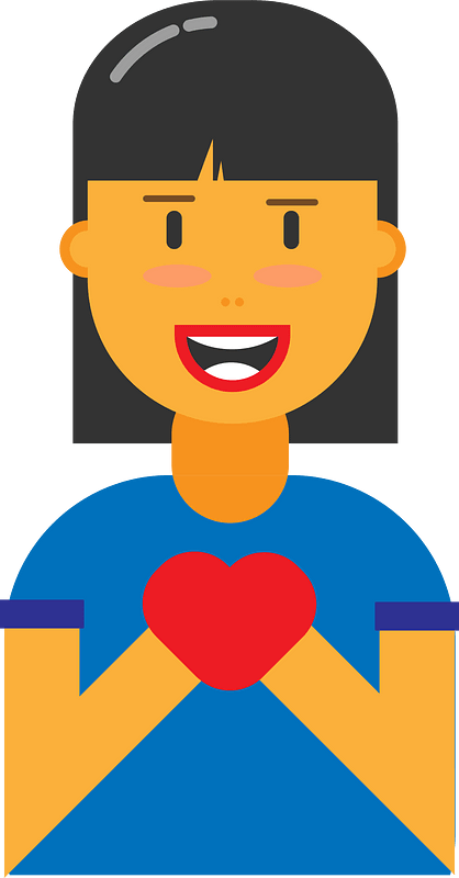 Women flat character