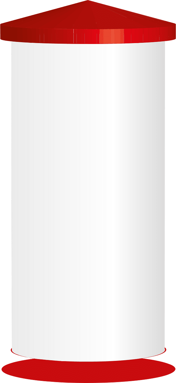 Advertising pillar