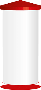 Advertising pillar