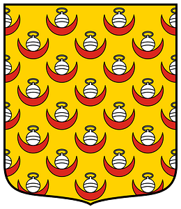 Coat of arms of France Town Anglure