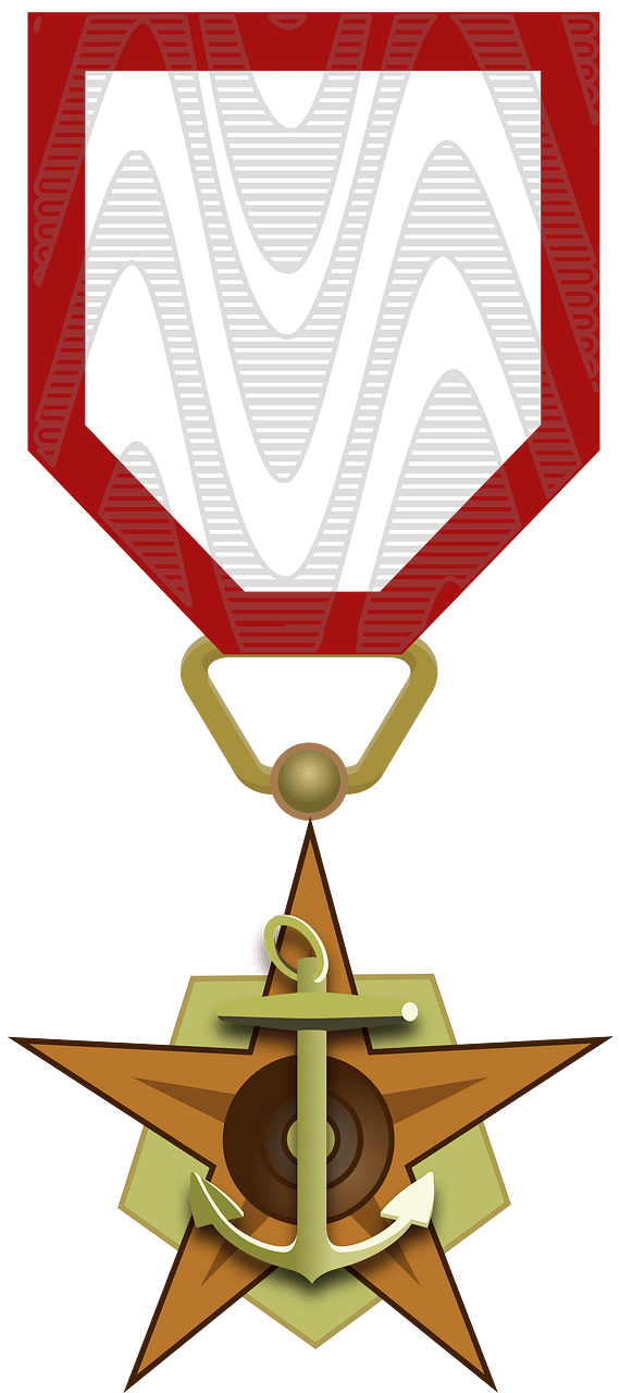 Battle ship medal