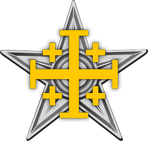 Jerusalem Cross Barnstar