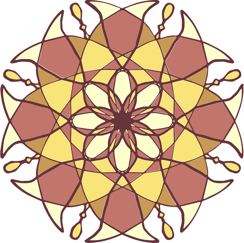 Abstract flower
