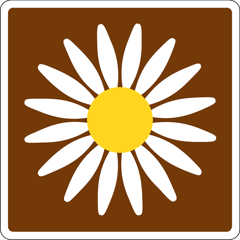 Margueritrute skilt