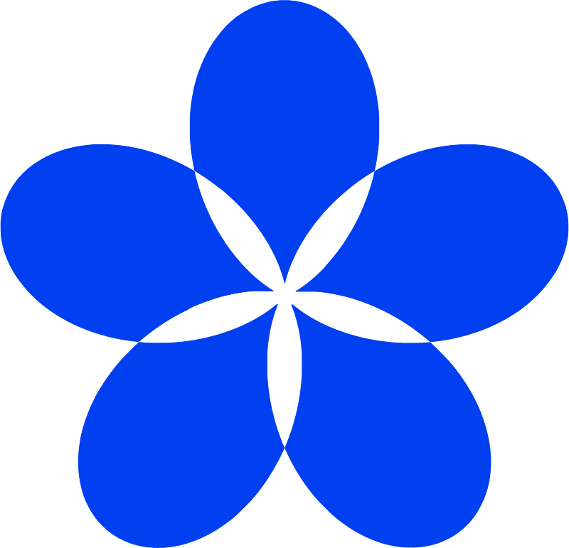 Mathematical polar equation flower