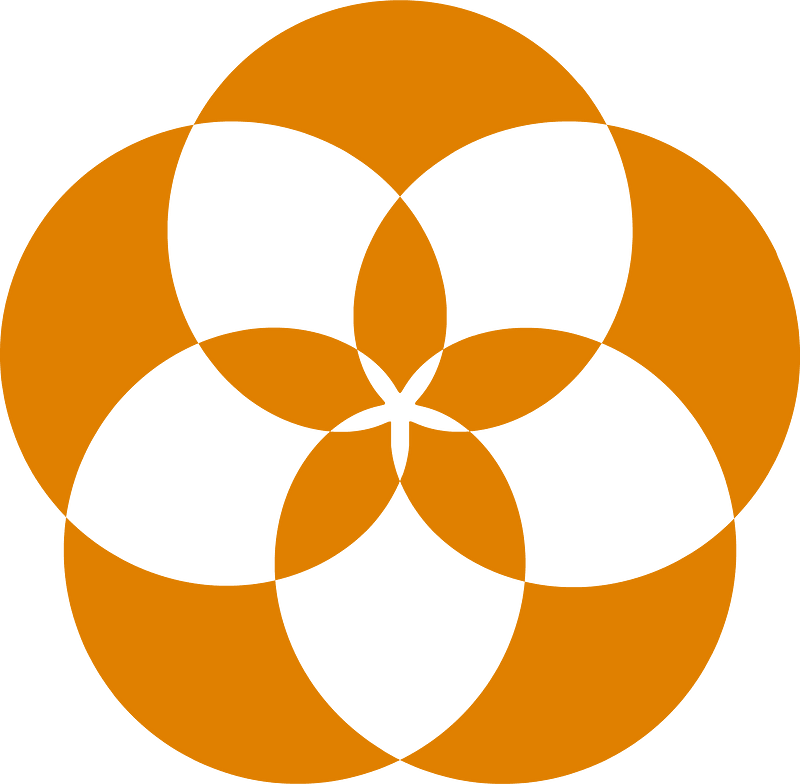 Mathematical polar equation flower