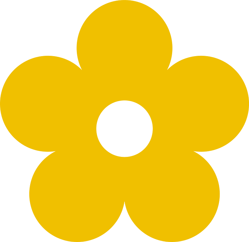 Retro flower