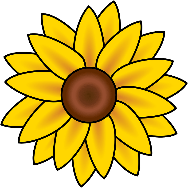 Sunflower clip art