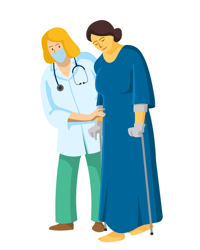 Doctor and patient