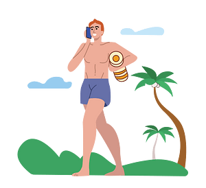 Holiday man
