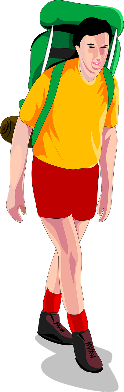 Hiker with Backpack