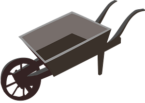 Wheelbarrow planter