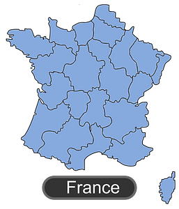 Map of France