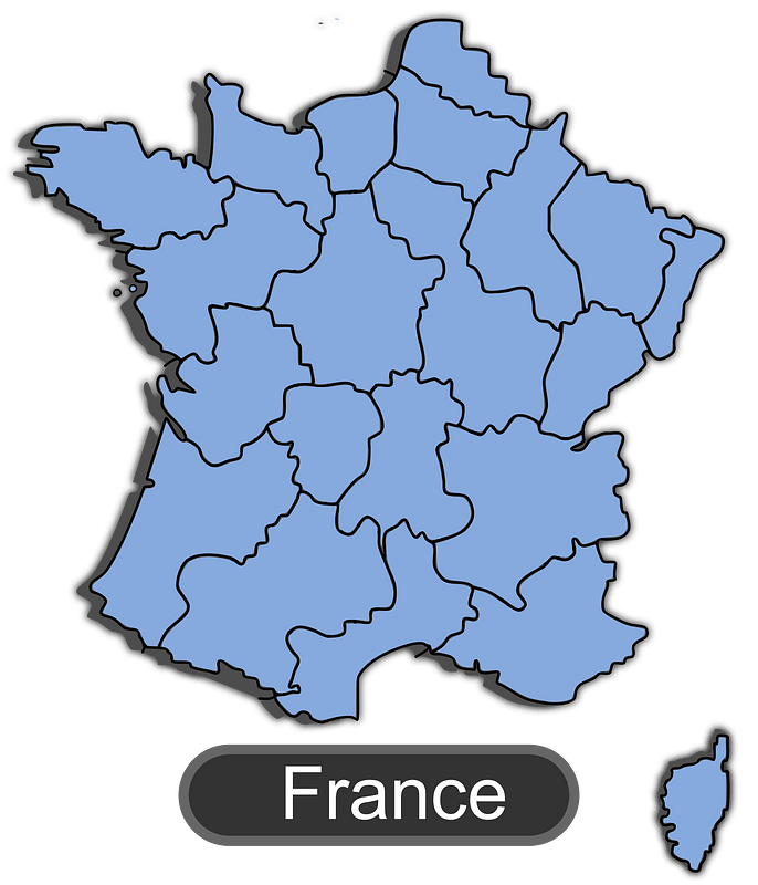 Map of France