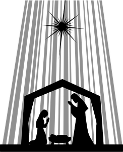 Nativity Silhouette