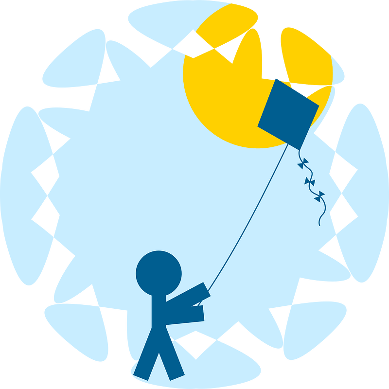 Child with a Kite