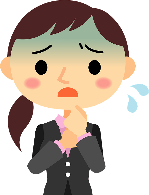 Businesswoman is Troubled