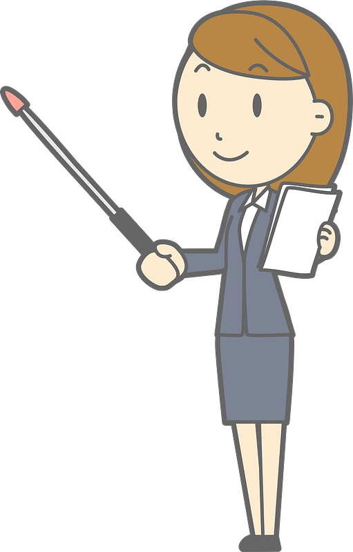(Lenore) Businesswoman is Doing a Presentation
