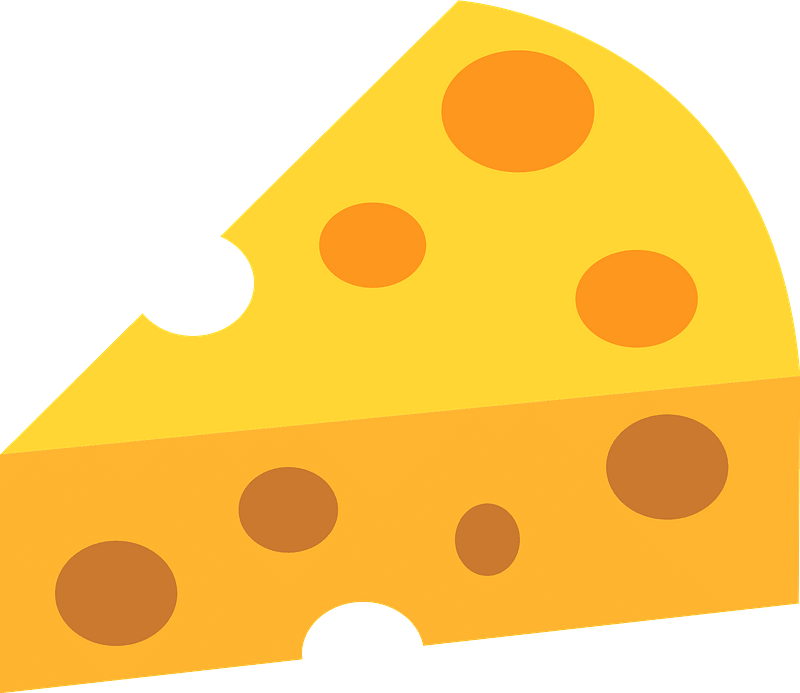 Emmental Swiss Cheese Wedge