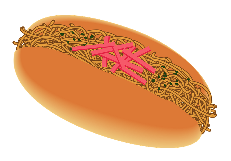 Fried Noodle Sandwich